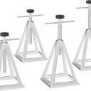 RVMATE Stack Jack 4 Pack with Cover, for RV, Camper and Trailer Stabilization, Aluminum RV stabilizer, Adjustable from 11 inch to 17 inch