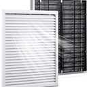 Blulu 2 Pcs 24''×30'' Duct Opening Decorative Gable Vent ABS with Mesh, 24''×30'' Duct Size