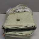 Uross Nail Polish Organizer Bag Holds 50 Bottles Nail Polish, Nail Lamp, Nail Supplies- Nail Organizers and Storage Case for Nail Tech, Nail Stuff Gel Kit Box Gift for Manicurist- Green