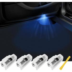 No Fade Car Door Lights Logo Compatible with Infiniti, LED Welcome Lights Accessories for Q50 Q60 Q70 G25 G37 QX50/56/60/70/80 M25/35/37/45/56 FX35/37/45/50 EX25/35/37 (IF-4pcs)