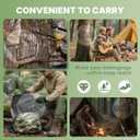 Hunting Accessories Metal Tree Basket - 10 x 6 x 3.5in Screw-in Hunting Blind Shelf, Hunting Stands Holder Tree Stand Accessories for Holding Hunting Accessories, Cup, Video Camera Case