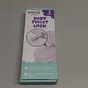 Baby Toilet Lock by Wappa Baby - 9"L x 4"W - Ideal Baby Proof Toilet Lid Lock - No Tools Needed Easy Installation with 3M Adhesive - Top Safety Toilet Seat Lock - Fits Most Toilets - White (1 Pack)