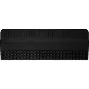 Silicone Sink Kitchen Edges Protector Bathtubs Guard Protectors for Quartzs Countertop Easy to Use Silicone Sink Splashes Guard (Black)