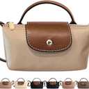 Fashion Mini Crossbody Bag, Handbags Purses with Adjustable Strap for Women, Ladies Shoulder Totes Bag (Khaki)