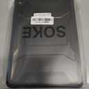 Soke Case for iPad 9th/8th/7th Generation 10.2-Inch (2021/2020/2019 Release), with Built-in Screen Protector and Kickstand, Rugged Full Body Protective Cover for Apple iPad 10.2 Inch - Black