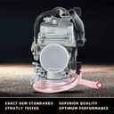 KLF 300 Carburetor Compatitable with Kawasaki Bayou KLF3001986-1987 KLF300A 1988-2005 KLF300B, 1989-2005 KLF300C ATV Carb with Cleaning Tools