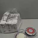 Riakrum 12 Pcs 4 Inch Round LED Trailer Tail Lights 16 LEDs Waterproof Stop Turn Brake Backup Reverse Running Lights with Rubber Grommet Sealed Round Red White LED Lamps for Trailer Truck RV (Classic)