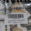 VK VK·LIVING Machine Washable Rug 8'x10' Vintage Design Washable Area Rugs with Non Slip Rugs for Living Room Bedroom Traditional Woven Rug Carpet Stain Resistant,Home Decor Office Boho Rug( Beige) 