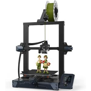 Official Creality Ender 3 S1 3D Printer with Direct Drive Extruder CR Touch Auto Leveling High Precision Double Z-axis Screw Silent Board Printing Size 8.6X8.6X10.6in, Upgrade Ender 3 V2 for Beginners