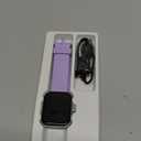 Smart Watch for Men Women, 1.96" HD Fitness Tracker Running Watch (Answer/Make Call), IP68 Waterproof,Pedometer, Sleep/Step/Activity/Heart Rate Monitor,110+ Sport Mode Smartwatch for iOS Phone,Purple