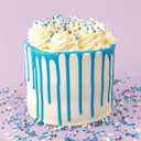 AC Food Crafting Blue AC Cake DRIP