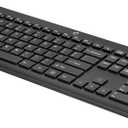 HP 230 Wireless Keyboard - Wireless Connection - Low-Profile, Quiet Design - Windows & Mac OS - Laptop, PC Compatible - Shortcut Keys & Number Pad - Long Battery Life (3L1E7AA#ABA),Black