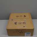 Bevenus Low Profile Ceiling Fans with Lights,27.2 Black Modern Dimmable Flower Shape Ceiling Light Fan with Remote Control/app Control,Timing 6 Gear Speeds Fan Ceiling Lamp