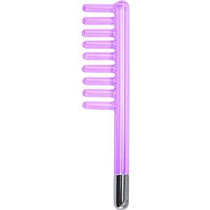Electrode Wand Glass Tube Handheld Spare Parts for Hi Frequency Instrument Elitzia ETJX006AS (Violet Comb)