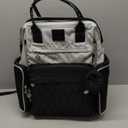 Award-Winning Eco-Friendly Smart Diaper Bag with Changing Station  2025 Evergreen Winner, Premium All-in-One Backpack, Patent Pending, Heated Bottle Pockets, Trusted by Parents, Seen in Top USA Media (Black/Gray)