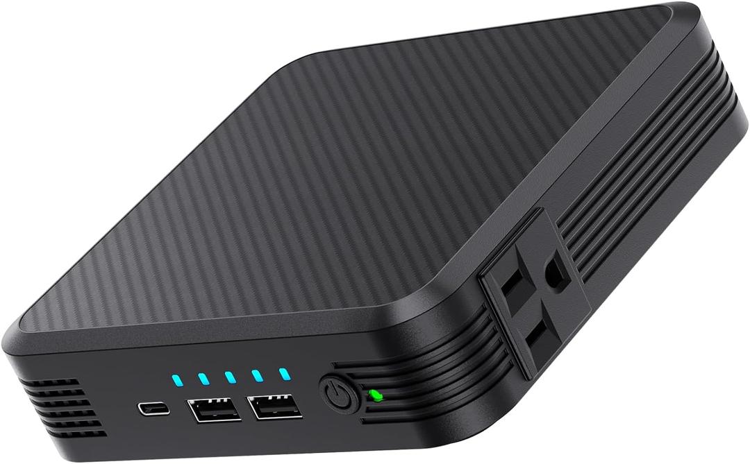 Portable Laptop Power Bank 100W AC Outlet, 72Wh/20000mAh with 65W PD USB C Portable Laptop Charger, External Battery Pack for MacBook, Notebooks, Laptops