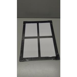 Picture Frame Collage  Rustic Black 4, Frame Display,Multiple Photo Collage Frames with Tempered Glass for Wall Mounting 1 Pack, 15.5x11.5 Inch