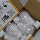 Neporal LITE PRO Rechargeable Light Bulbs, 2600mAh Large Battery Backup Light Bulbs, Socket Rechargeable Emergency Lights for Home, Hurricane Prepareness Item, E26/E27 (White-2600mAh) (4 Count (2600mAh))