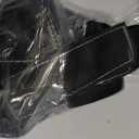 MOTO4U Universal Motorcycle Rear Wheel Tie Down Strap in Black