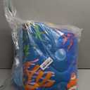 Baby Play Mat, 50x50 Thickened Playpen Mat, Waterproof & Non-Slip, Foldable Baby Play Mat for Floor, Machine Washable Crawling Mats for Infants & Toddlers, Floor Activity and Playing & Learning, Sea World