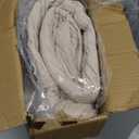 JOLLYVOGUE Full Comforter Set, Ultra-Soft Bed in a Bag Full Size 7 Pieces, Oeko-TEX Certified Bedding Set with Down Alternative Comforter, Sheets, Pillowcases & Shams, Beige (FULL(86"*82"))