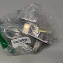 BAOLONG Square Passage Door Lever, Heavy Duty Interior Door Handles for Hallway or Closet,Door Handle Brushed Nickel Modern Square Door Lever Hallway Door Lever with Lock for Interior Door.