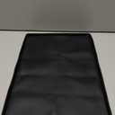 ukeetap Extra Thick Silicone Mat Waterproof with Raised Edge 19 x 12, BPA Free Non-Slip Dog & Cat Food Mat, Feeding Mat for Food and Water Bowls, Spill Proof Mat to Protect Floors, Black