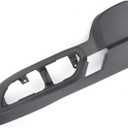 Driver Seat Switch Bezel Seat Track Cover Trim Compatible with Chevrolet Chevy Traverse for GMC Acadia for Buick Enclave 2009-2017 Replaces 25941769 (Black)