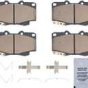 HUSCH D799 Front Ceramic Brake Pads Kit Fit For Toyota Tacoma 2000-2002