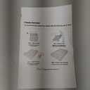 MAXYOYO Tri-Fold Mattress, 6 Inch Tufted Folding Futon Foam Bed, Foldable Floor Mattress Guest Bed Futon Topper Portable Camping Sleeping with Corded Fabric, Black, 35.4"x75"