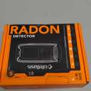 LifeBasis Portable Radon Detector with TFT Color Display, First Result in 6 Hours, Rechargeable Radon Monitor for Home Basement, 504-Day Accurate Data Storage, Visual & Audible Signal pCi/L or Bq/m