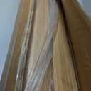 Juexica 2 Pcs Natural Bamboo Wall Panel for Interior Wall 48''x96'' Bamboo Covering Renewable Pole Wainscoting Room Divider Wrap Decor for Bedroom Living Room Kitchen Island Office (Carbonized)