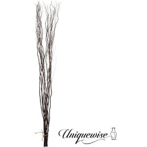 Uniquewise 12 pcs Natural Decorative Dry Branches Authentic Willow Sticks, Home Decoration and Wedding Craft 59 in, DIY Greenery Plants Craft Vases fillers Garden Hotel Farmhouse Decor.
