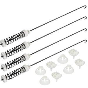 2026 Updated W10780048 ATW4675YQ1 WTW4800XQ4 RTW4640YQ1 W10257088 Washer Suspension Rod Kit by Blutoget-WTW4800XQ1 W10257087 Fit for Whirlpool WTW4800XQ2 May-tag Ken-more Admiral Amana Roper washer, Length of W10257087 suspension rod is 23.6in