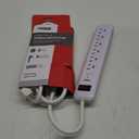 Prime Wire and Cable PB802126 6-Outlet Household Electronics Surge Protector with 14/3 SJT 8-Feet Cord