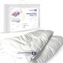 Continental Bedding Affinity King Size Comforter All Season Quilted Down Alternative Comforter Duvet Insert with Corner Tabs - Machine Washable - Duvet Insert (White)