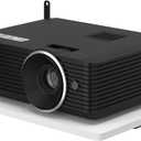 Black White Small Mini Projector Shelf for Wall, Cable Box/Router Shelf,Floating Projector Mount, Holder Stand Accessories