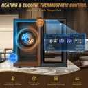 NEEDONE 23L Pro 1S Cigar Humidor, Smart Humidity & Temp Quiet Control