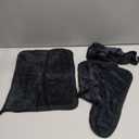 3-Pack Microfiber Towels for Car 15"x11" Ultra Absorbent Cleaning Cloth, Non-Scratch & Streak-Free for Cars, Trucks, Motorcycles Black