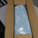 Outdoor Bench Cushion Waterproof, Bench Cushions for Outdoor Furniture, Patio Porch Swing Replacement Seat Pad with Ties for Garden Backyard, 60 x 18 Inch Willow Leaf Flowers