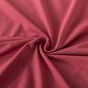 H HOUSEHOLD Super Soft Smooth King Size Pillowcases - Breathable Jersey Knit Fabric, King Size, Cool Touch for Better Sleep (Red, King Size 20" x 36")