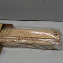 Cordless Bamboo Roman Shades, Light Filtering Bamboo Shades Blinds Window Treatment Roll Up Blind for Windows, 40" W x 64" H, Natural