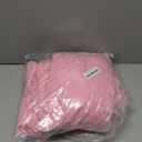 4Pack Pink Cocktail Table Cover 32x43 Inch Fitted Stretch Cocktail Tablecloth for Round Table Top Cover High Top TableCloths for Party Bar Pub Wedding