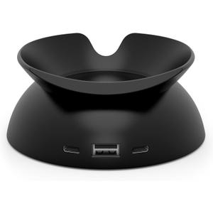 Made for Amazon Stand with USB-C and USB-A Charging Ports for Echo Spot (2024 Release)