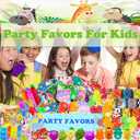 Dilycery 124 Pcs Fidget Party Favors for Kids, Easter Egg Fillers, Treasure Box Toys for Classroom, Treasure Chest for Kids Prizes, Student Prizes Box Toys, Pinata Fillers Goodie Bag Stuffers