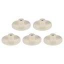 PATIKIL 0.8 Inch Plastic Golf Tee, 4 Pack Hollow Training Driving Range Tee Stable Ball Holder for Outdoor Indoor Hitting Mat, Beige