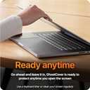 GhostCover Original Premium Ultra Thin Keyboard Cover Protector, Compatible with 2025 2024 2023 2022 2021 M5/M4/M3/M2/M1 Pro/Max MacBook Pro 14/16, M4-M2 MacBook Air 13/15, US ANSI Layout, Clear