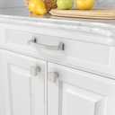 Asidrama 10 Pack Brushed Satin Nickel Kitchen Cabinet Knobs for Dresser Drawers - Zinc Hardware