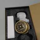 Antique Brass Door Knob with Intricate Floral Design  Privacy Handles Elegant and Durable for Interior Doors, Classic Vintage Look for Home or Office Decor(Antique Brass, Privacy-2.75 in)