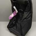 Rockland Double Handle 17" Rolling Backpack, Black, One Size